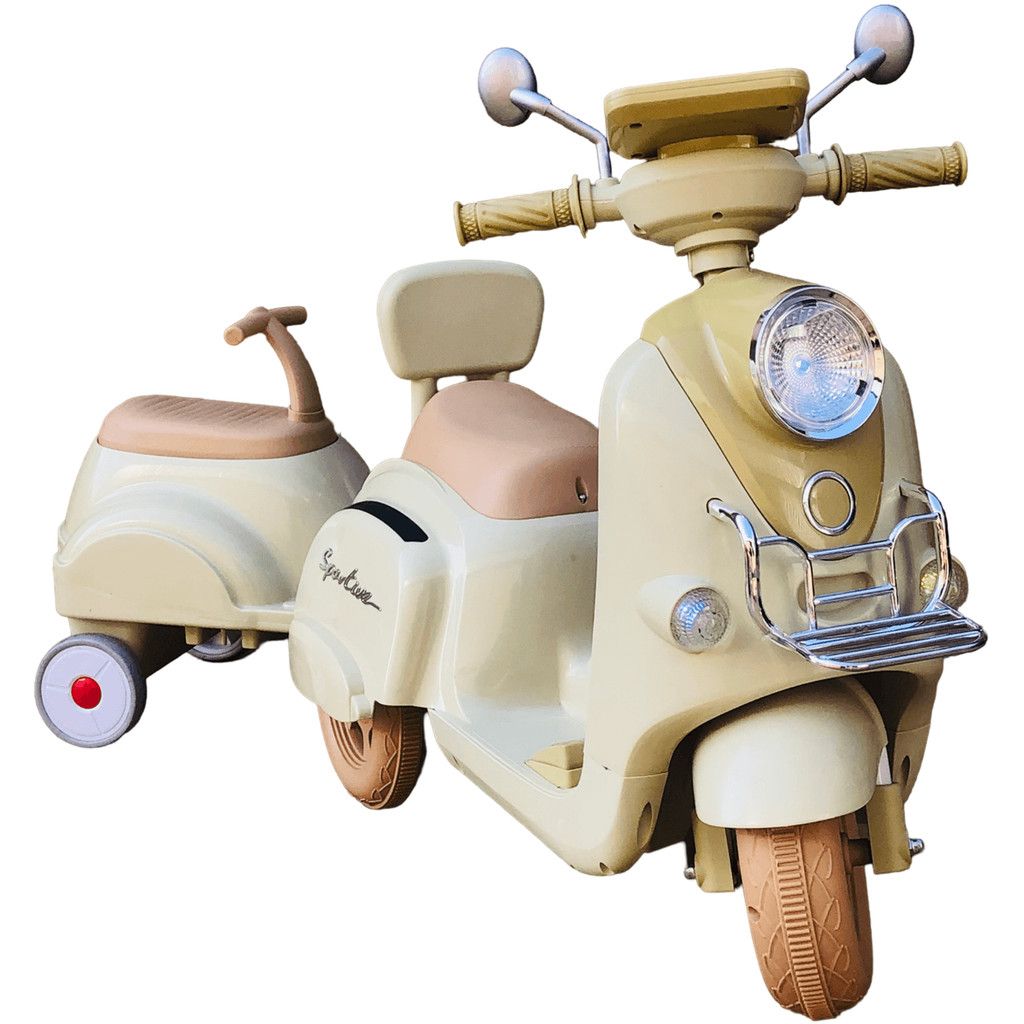 Moto Elétrica Vespa 12V: Diversão em Dobro!