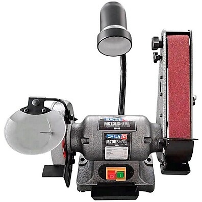 Moto Esmeril 6" 375W: Desbaste e Polimento!