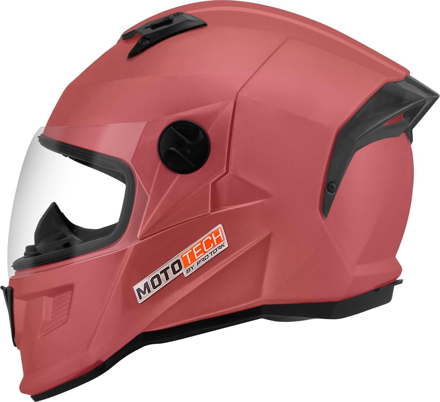 Capacete Pro Tork Stealth Moto Tech Rosa Feminino Fosco - Segurança e Estilo para Você!