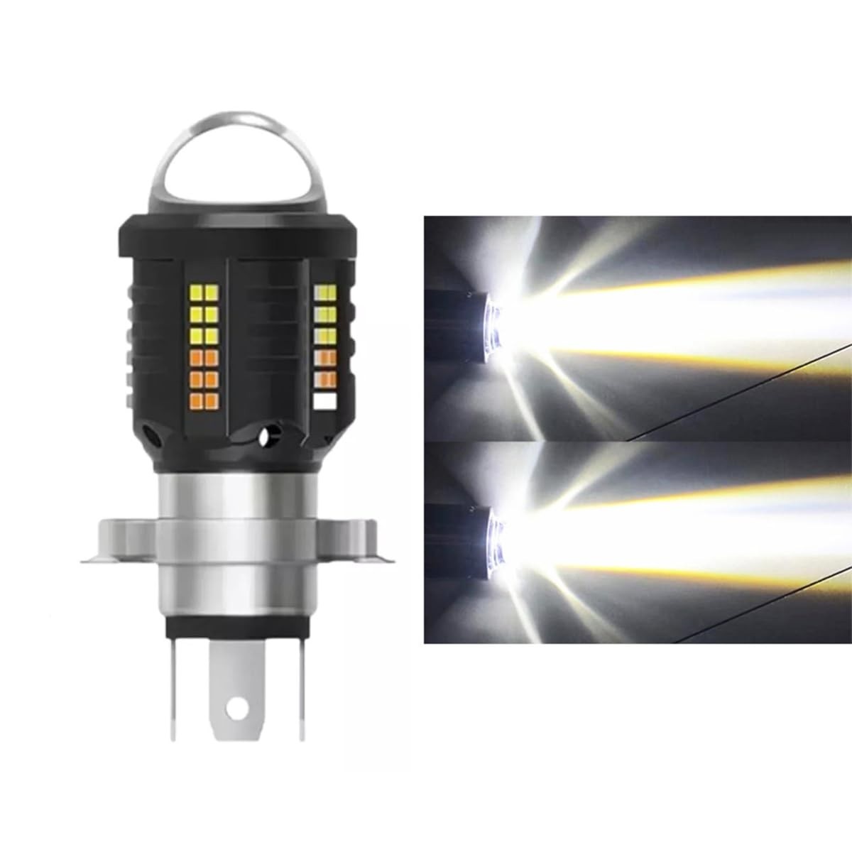 Farol LED Moto: Super Brilhante, Foco Concentrado para Máxima Visibilidade e Segurança