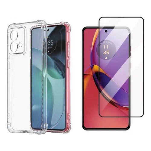 Moto G84 Protegido: Capa Anti-Shock + Película 3D!