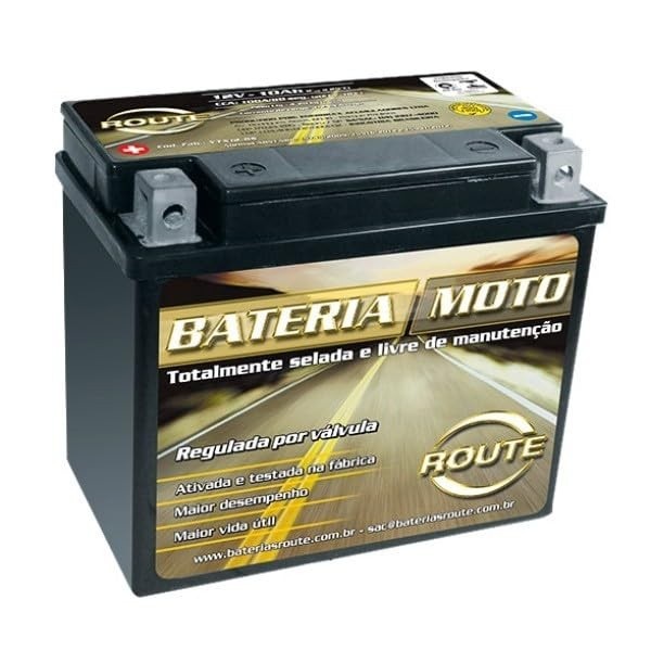 Bateria Route Moto Suzuki GSX-R 1100 YTX12-BS: Potência e Confiança para Sua Máquina