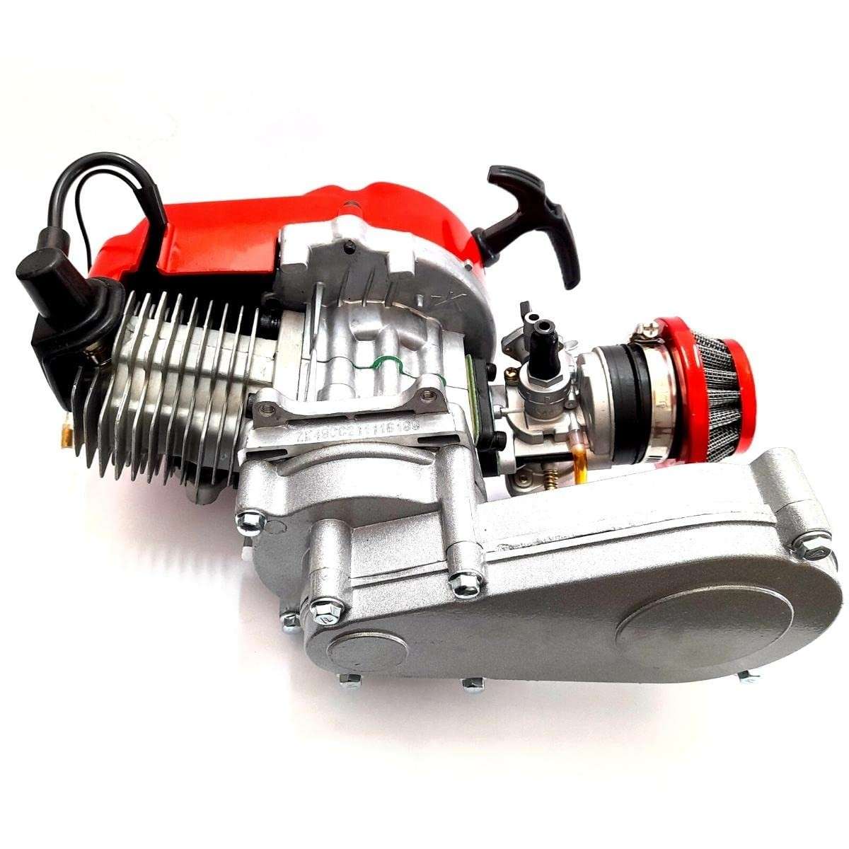 Motor 49cc Potente para Mini Moto e Quadriciclo - Transmissão 14D Completa