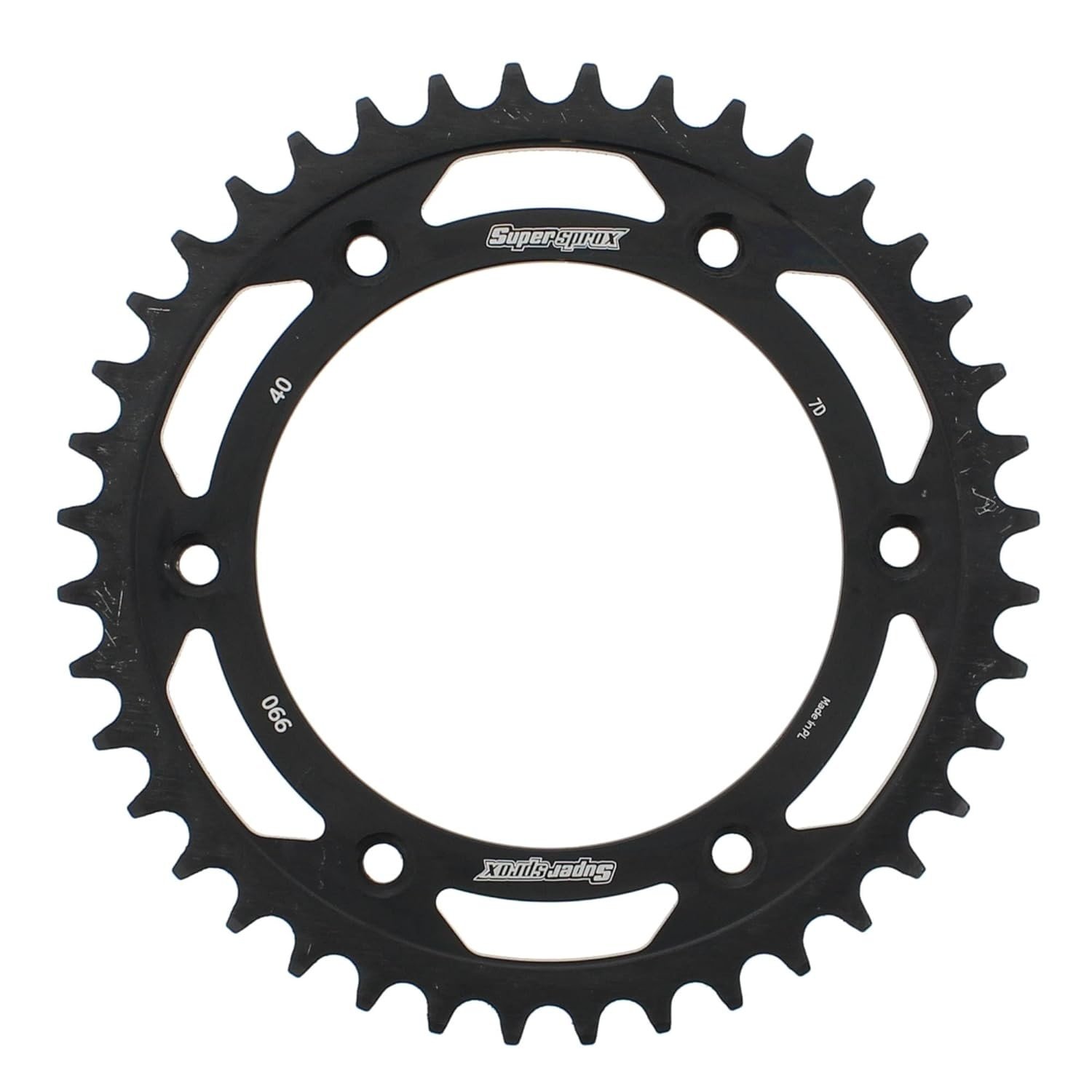 Coroa Supersprox RFE-990-40-BLK: Desempenho e Durabilidade para Sua Moto