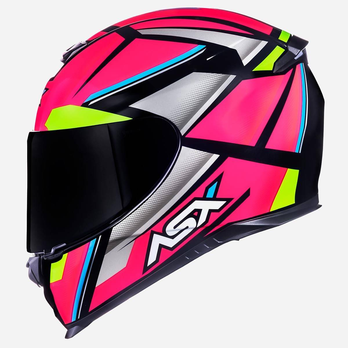 Capacete Feminino ASX Eagle Explorer Rosa: Segurança e Estilo para Sua Moto!