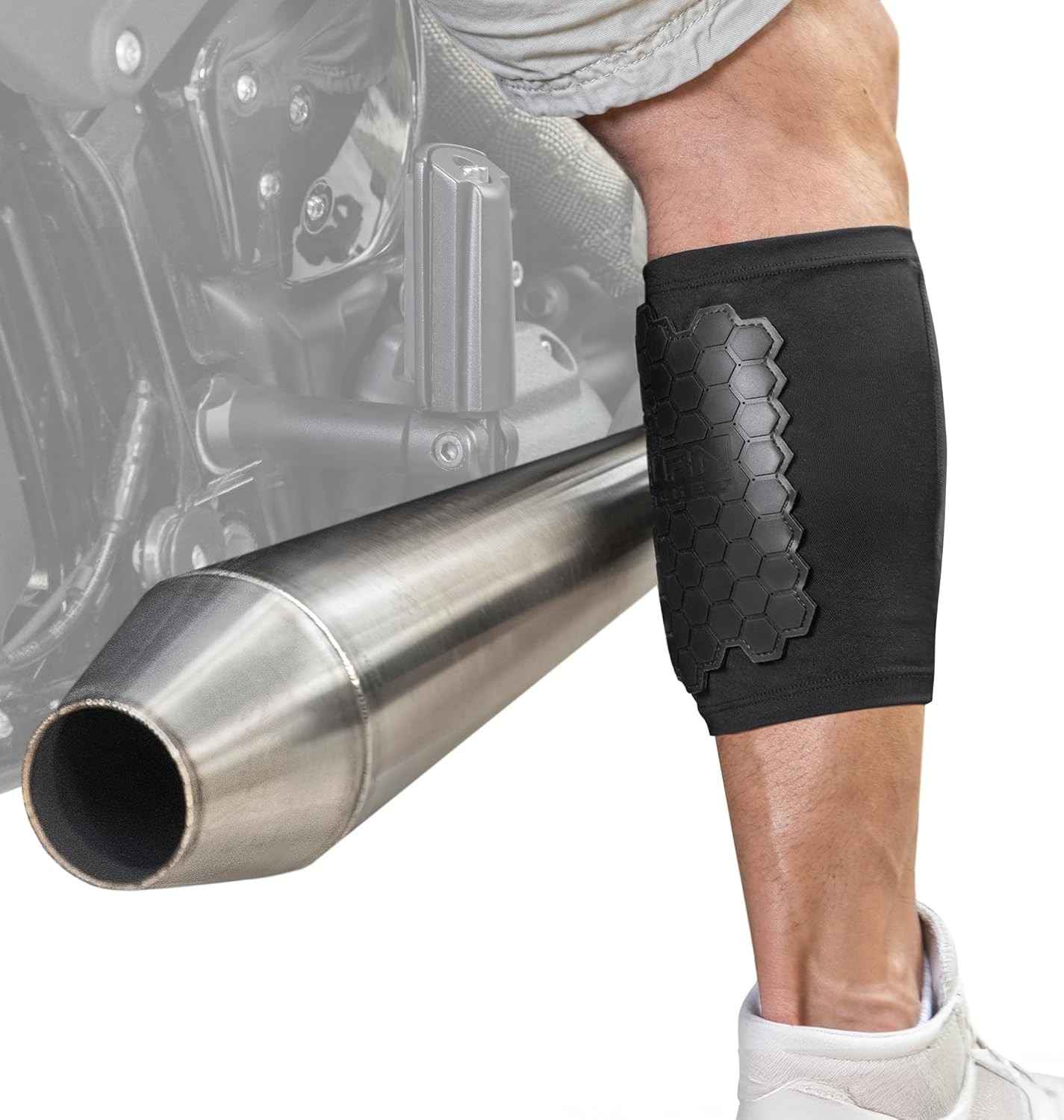BurnJacket Pro: Proteção Térmica Essencial para Tubo de Escape de Motocicleta