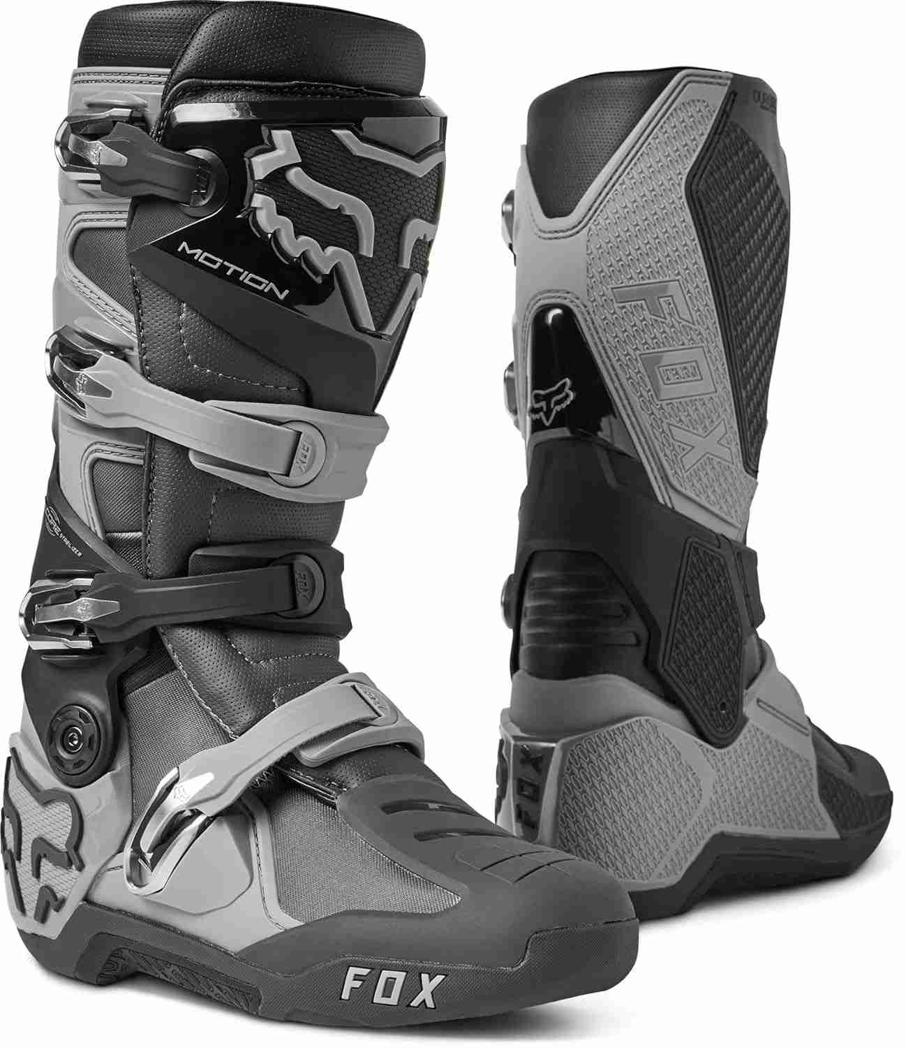 Botas Fox Racing Motion Motocross: Conforto e Performance para Pilotos Masculinos (Dark Shadow, Tam 41)
