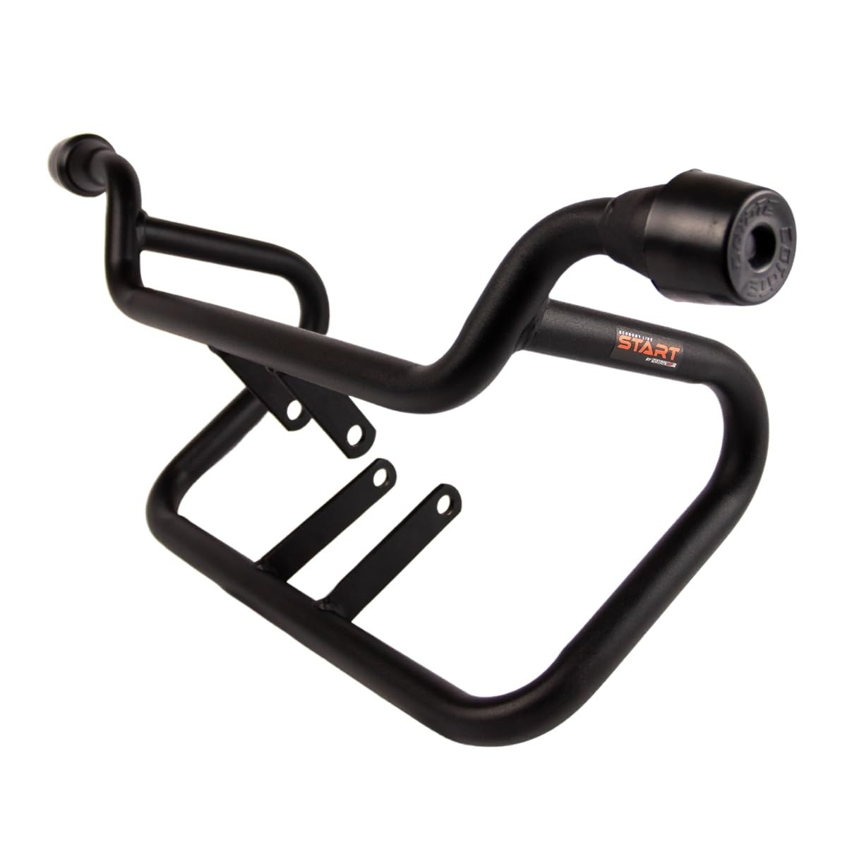 Protetor de Motor Coyote Start Street para Honda CG 160 Titan/Fan - Preto Fosco