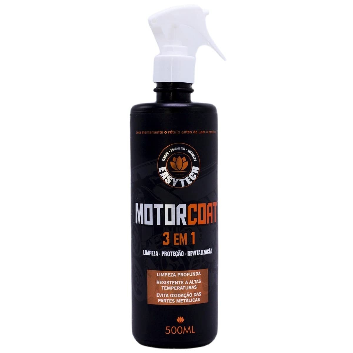 Motorcoat 3 em 1 Easytech: Limpeza, Proteção e Brilho para Seu Motor