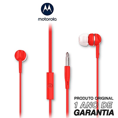 Motorola Earbuds 105: Fone Anti Ruído com Som Imersivo