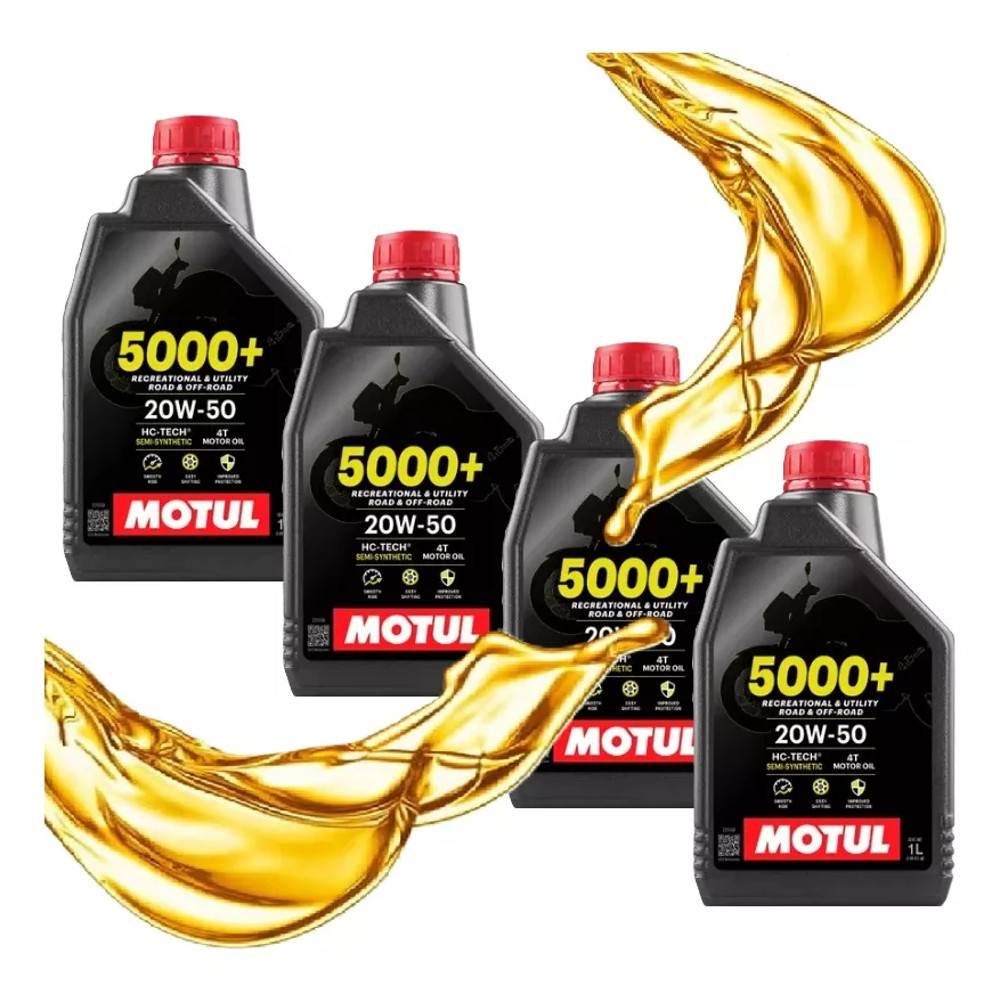Motul 5000+ 20W50: Óleo Semissintético para Sua Moto