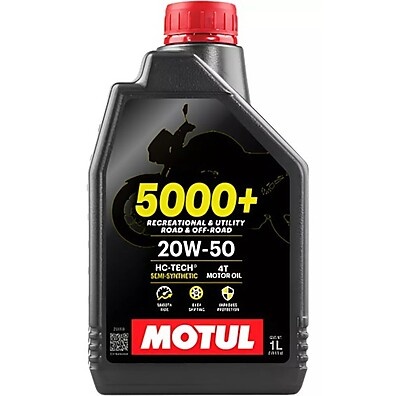 Motul 5000+ 20W50: Óleo Semissintético Protetor