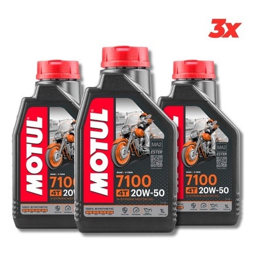 Motul 7100 20W-50: Óleo Sintético para Moto Top!