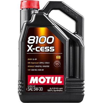 MOTUL 8100 X-CESS 5W-30 4L: Potência e Proteção Máxima