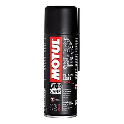 Motul C2+ Plus Chain Lube Road 200ml: Lubrificação de Alta Performance