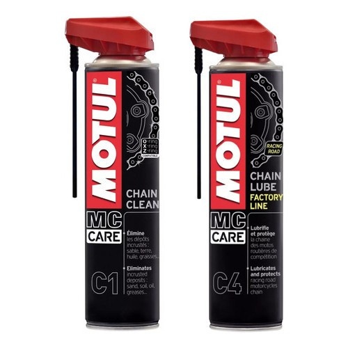 Motul Chain Clean: Limpeza e Lubrificação Essenciais