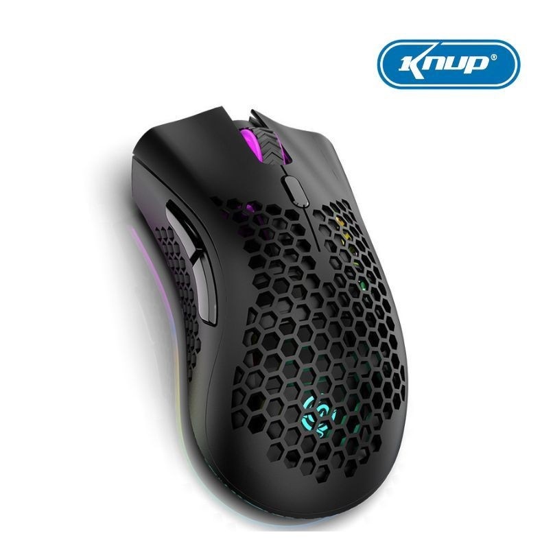 Mouse Gamer Knup RGB: Precisão e Conforto