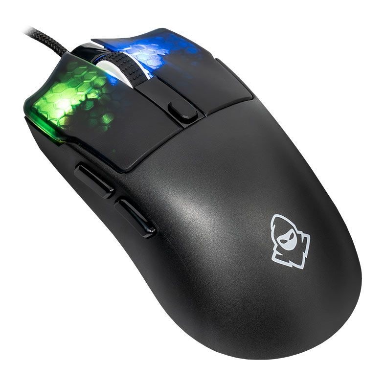 Mouse Gamer Mancer Vandrix RGB 7200DPI: Precisão e Estilo para Seus Jogos