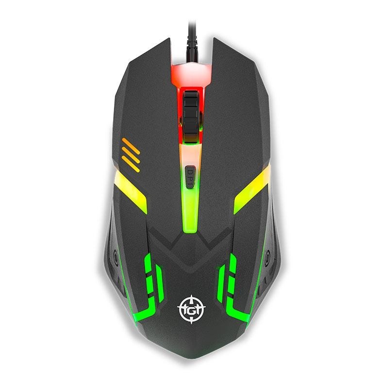 Mouse Gamer TGT GM25: 7200 DPI, RGB e Design Ergonômico