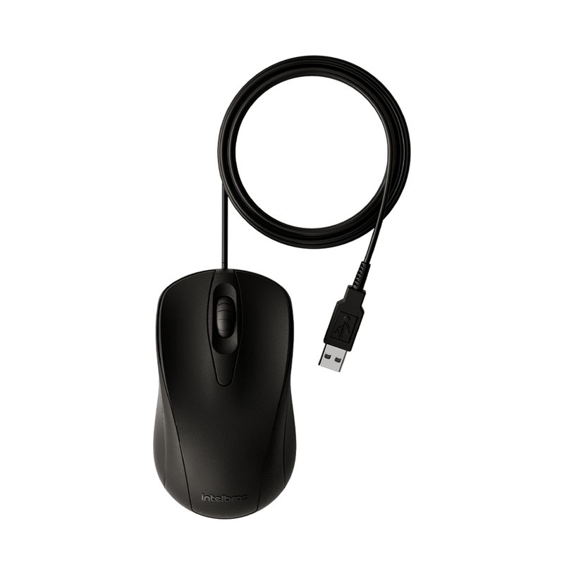 Mouse Intelbras MCI 10: Conforto e Silêncio
