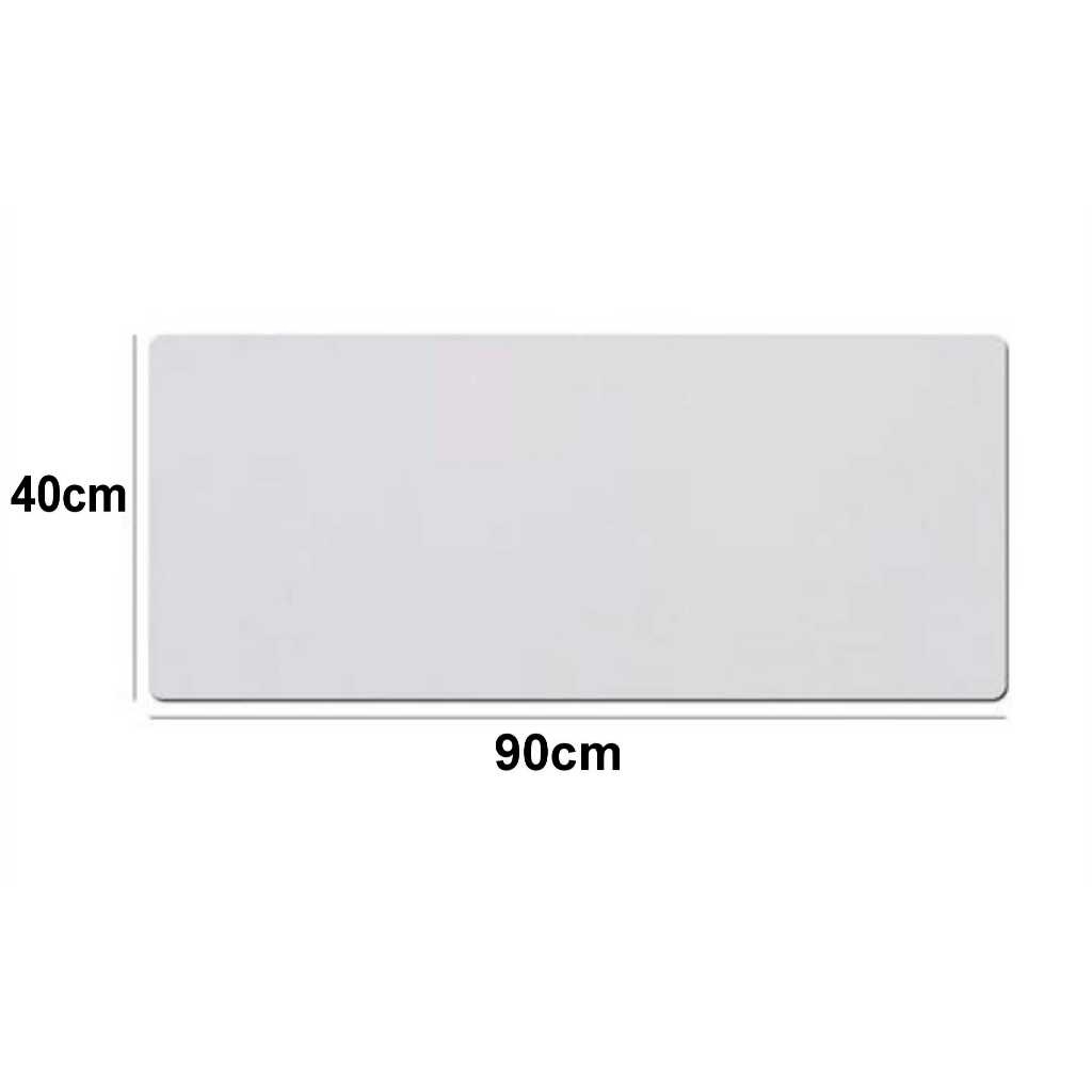 Mousepad Branco para Sublimação 90x40cm: Personalize Seu Espaço de Trabalho
