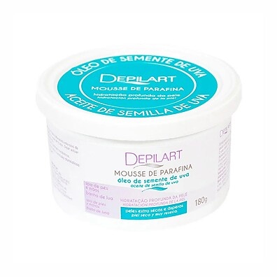 Mousse de Parafina Depilart Uva 180g – Hidratação Intensa na Medida Certa