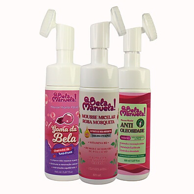 Mousse Micelar Q Bela Manuela: Limpeza Facial Suave