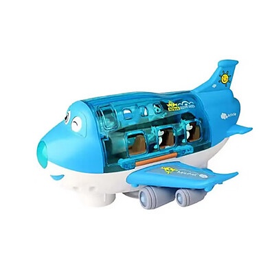 Avião Aéreo Musical Infantil com Luzes 3D e Movimento