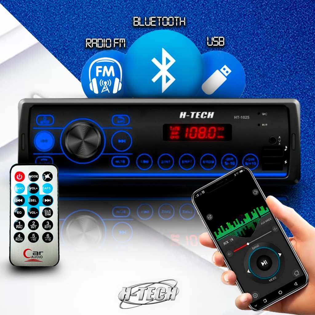 MP3 Player Automotivo Bluetooth: Som Top!