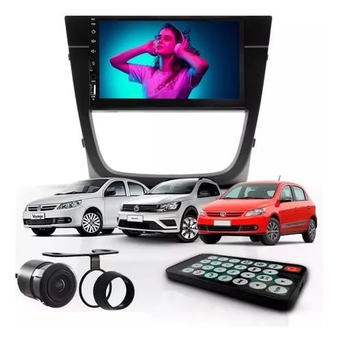 Central Multimídia MP5 2DIN VW G5: Espelhamento, USB e Som Completo
