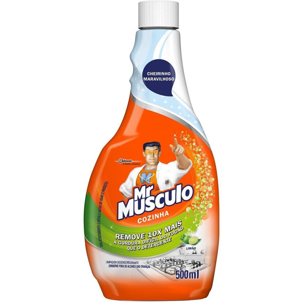 Mr Músculo Cozinha: Desengordurante Limão 500ml