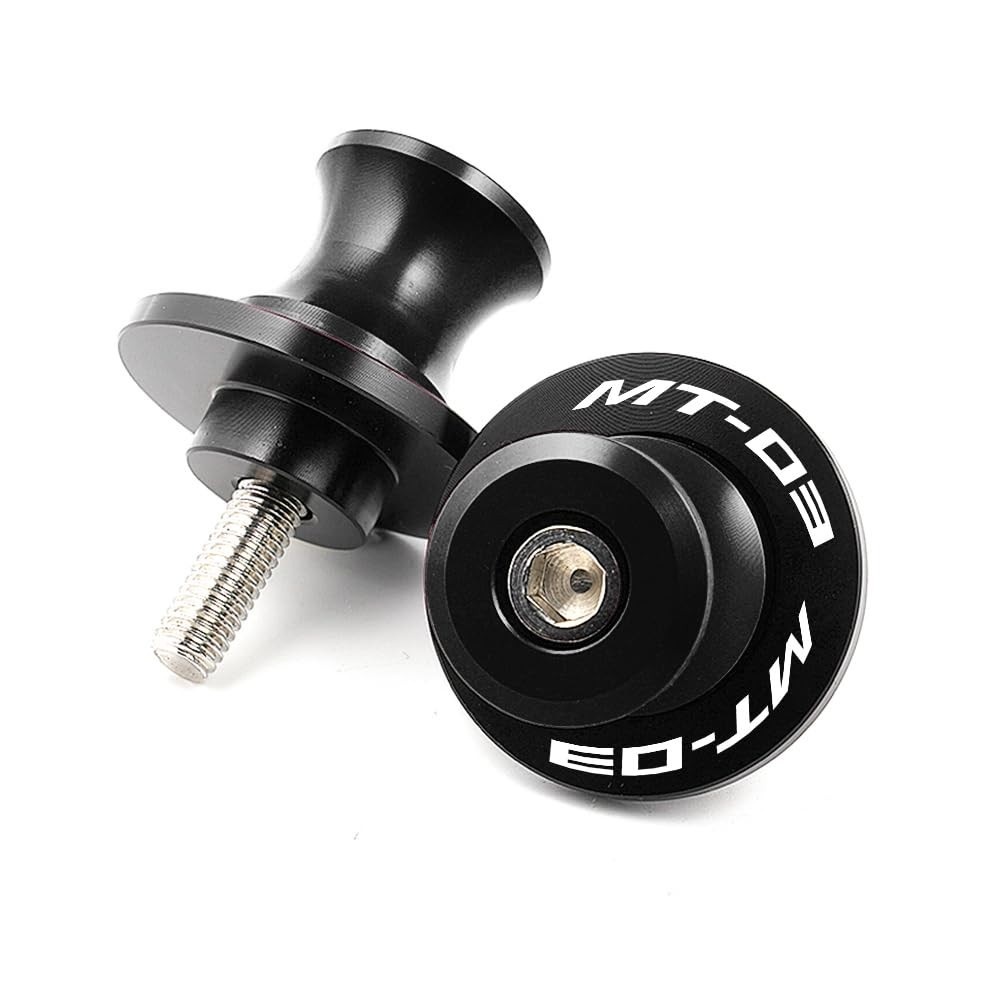 Bobinas de Cavalete MOWOK M6 para Yamaha MT-03 (2015-2025) - Proteção e Estilo em Alumínio CNC