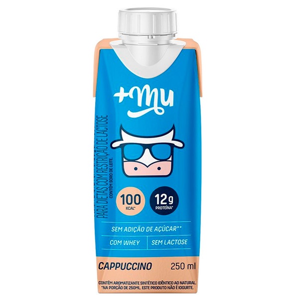 +Mu Cappuccino: Energia e Proteína em 250ml