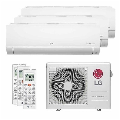 Multi Split LG 21000 BTU: Clima Ideal em 3 Ambientes