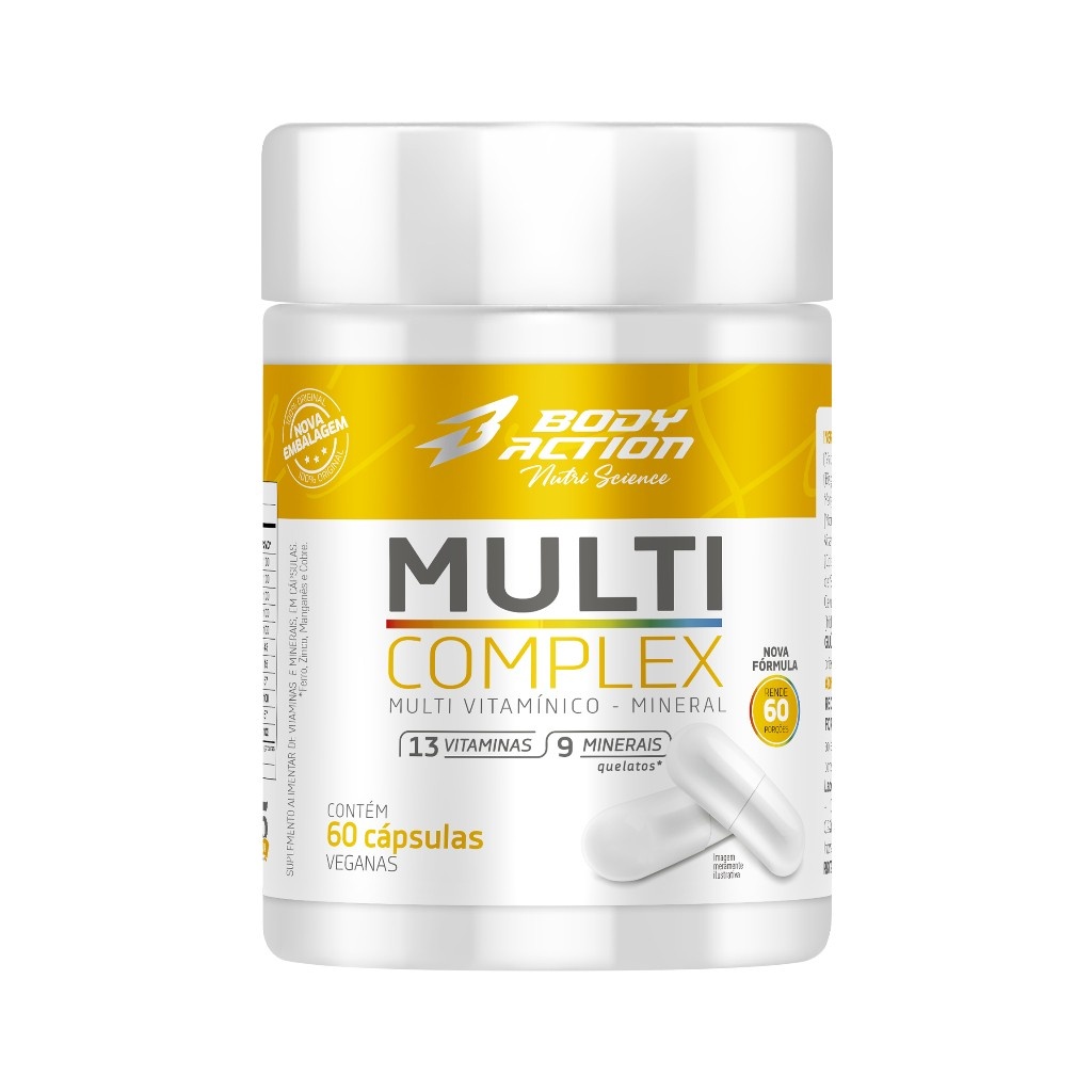 Multicomplex Bodyaction: 13 Vit. + 9 Minerais!