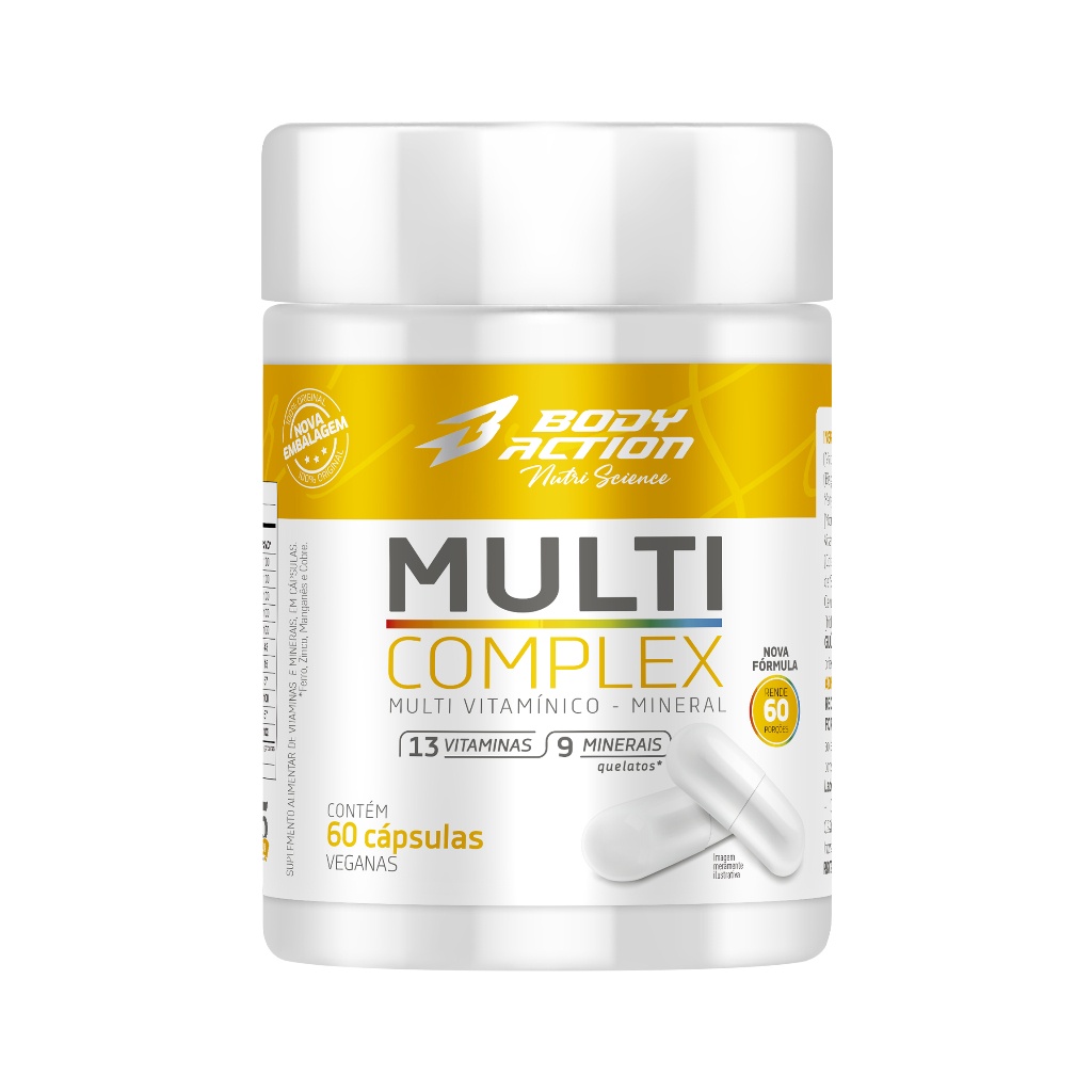 Multicomplex Bodyaction: Vitamina Completa Diária