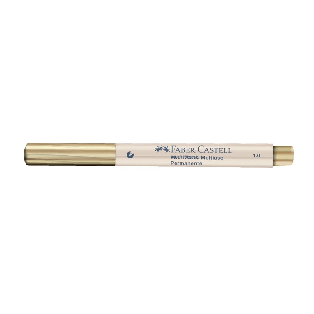 Multimark Faber-Castell: Pincel 1.0mm Ouro