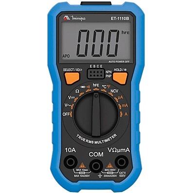 Multímetro Digital ET-1110B Minipa – Precisão Portátil