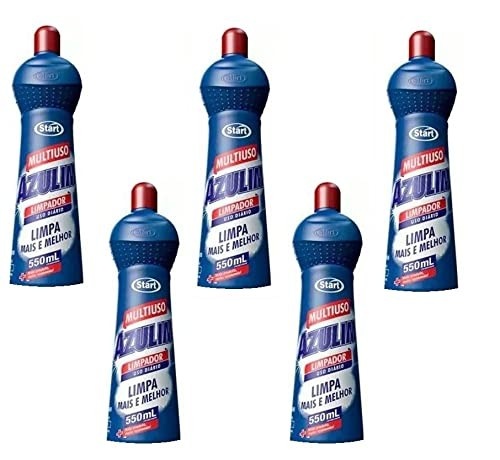 Desengordurante Multiuso Azulim 550ml - 5 Unidades | Limpeza Profunda e Eficaz para Toda Casa