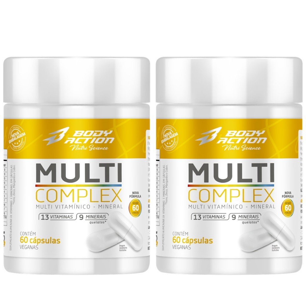 Multivitamínico Total Bodyaction: 4 Meses de Saúde!