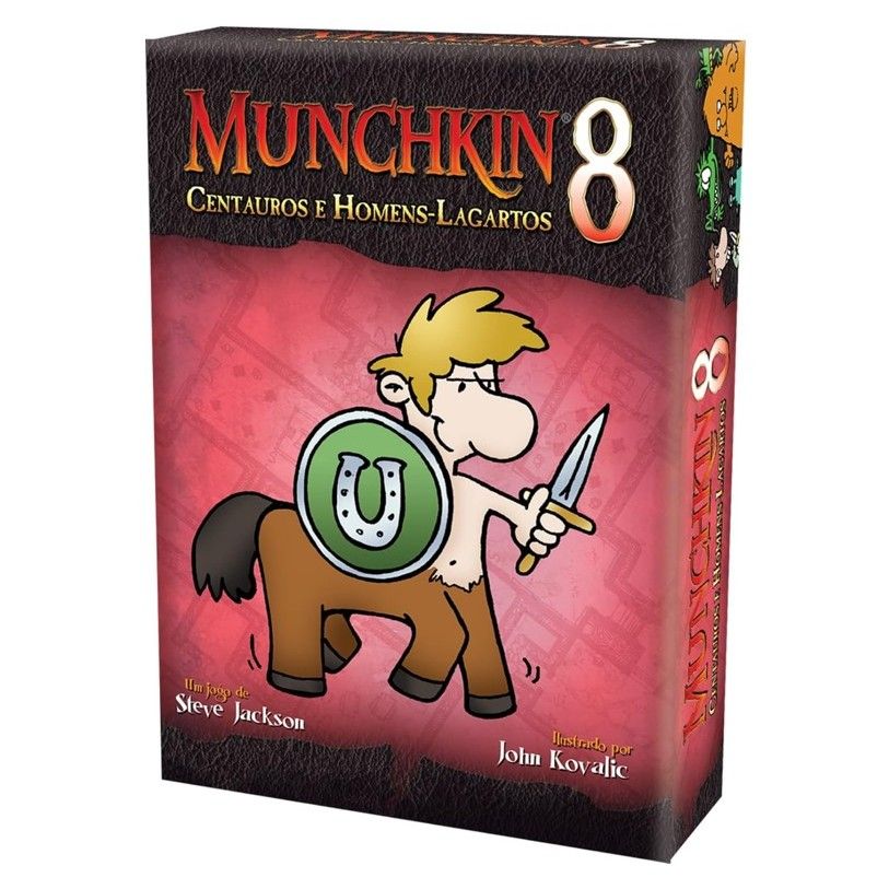 Munchkin 8: A Expansão Épica de Centauros e Homens-Lagartos