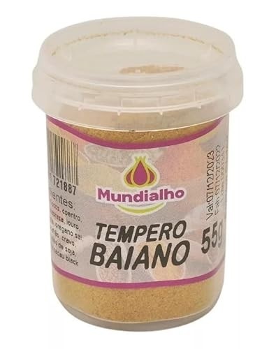 Tempero Baiano Pó Pote Mundialho 55g