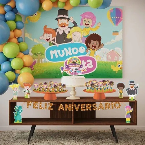 Mundo Bita: Kit Festa EVA 39 Peças Incrível!