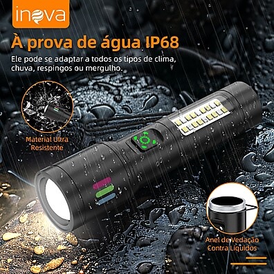 Lanterna T10 Tática: A Mais Forte do Mundo!