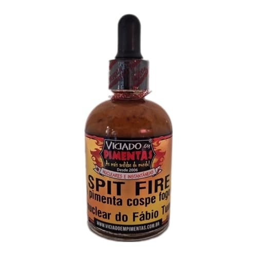 Molho De Pimenta Spitfire Original Orgânico +ardida Do Mundo