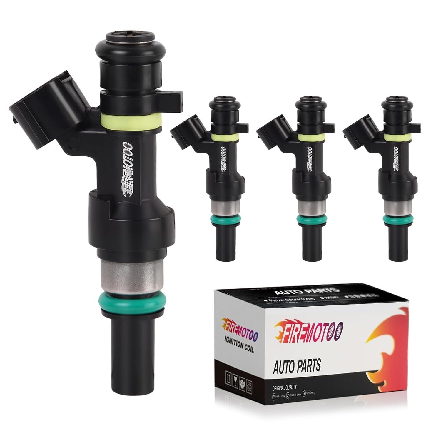 Kit 4 Injetores de Combustível 12 Furos para Nissan Altima, Rogue, X-Trail, Murano 2.5L