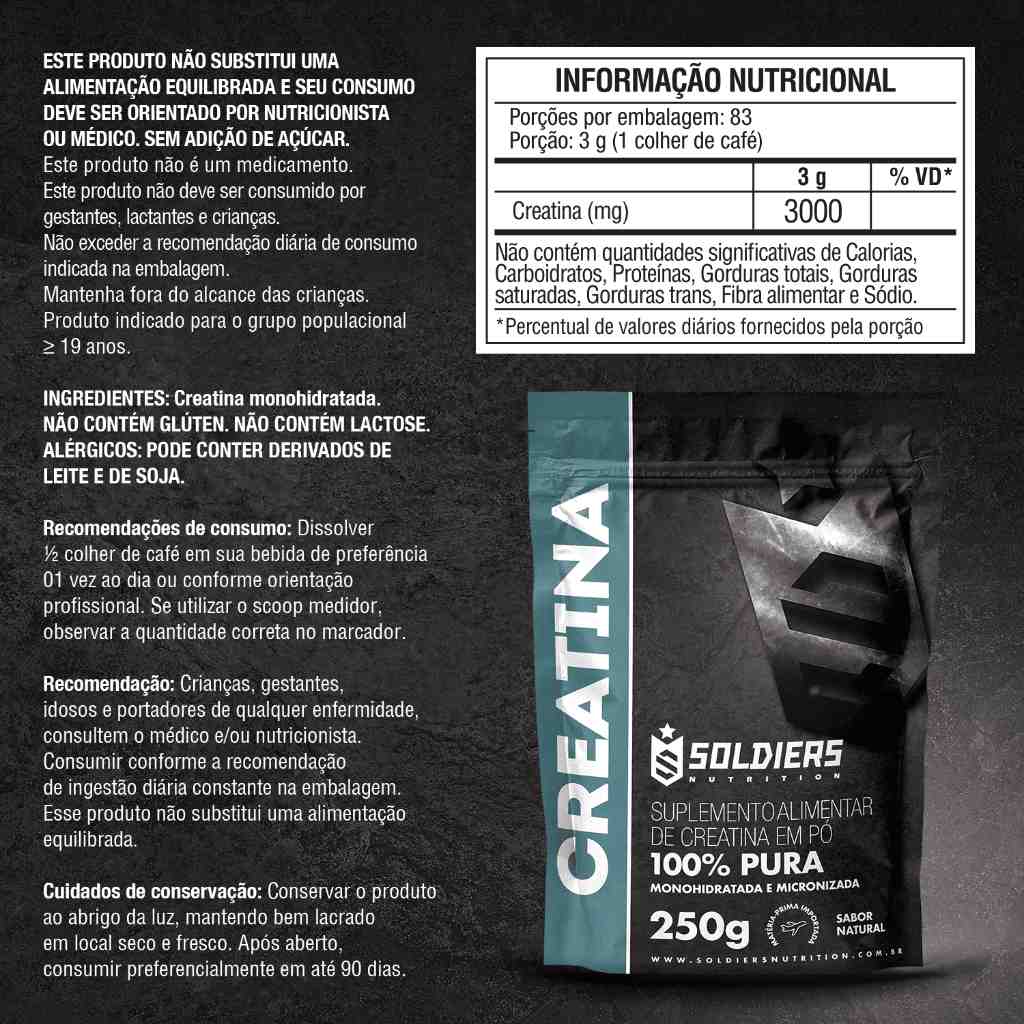 Creatina Pura: Ganhe Força e Massa Muscular 💪