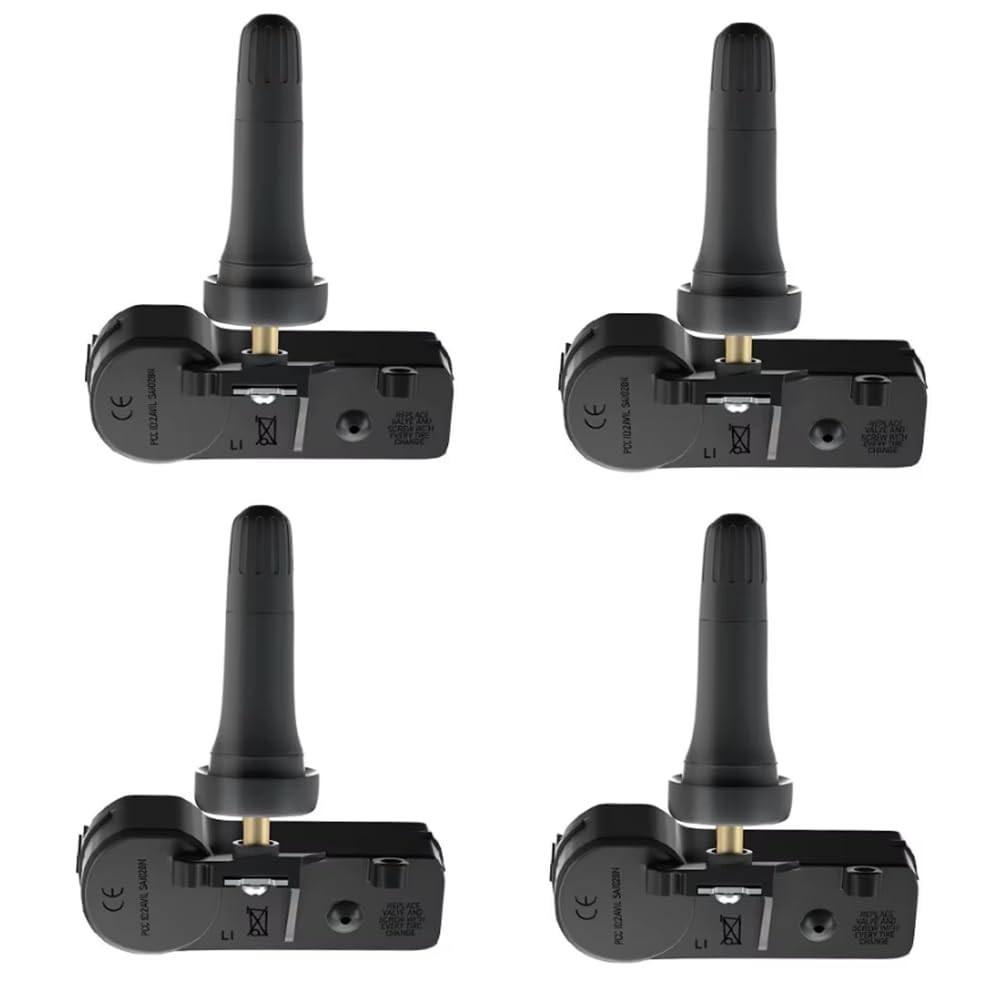 Kit 4 Sensores TPMS 6F2Z1A189A para Ford Mustang e Fusion (2007-2009) - Monitore a Pressão dos Pneus com Segurança