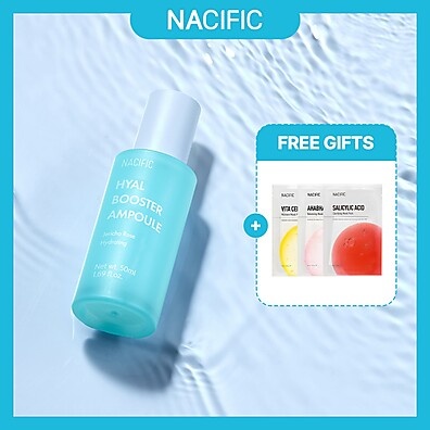 NACIFIC Hyal Booster Ampoule 50ml: Hidratação Intensa e Pela Radiante