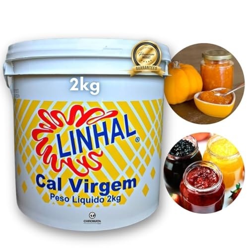 Cal Virgem Agrícola Culinário Linhal Original 2kg Não É 1kg